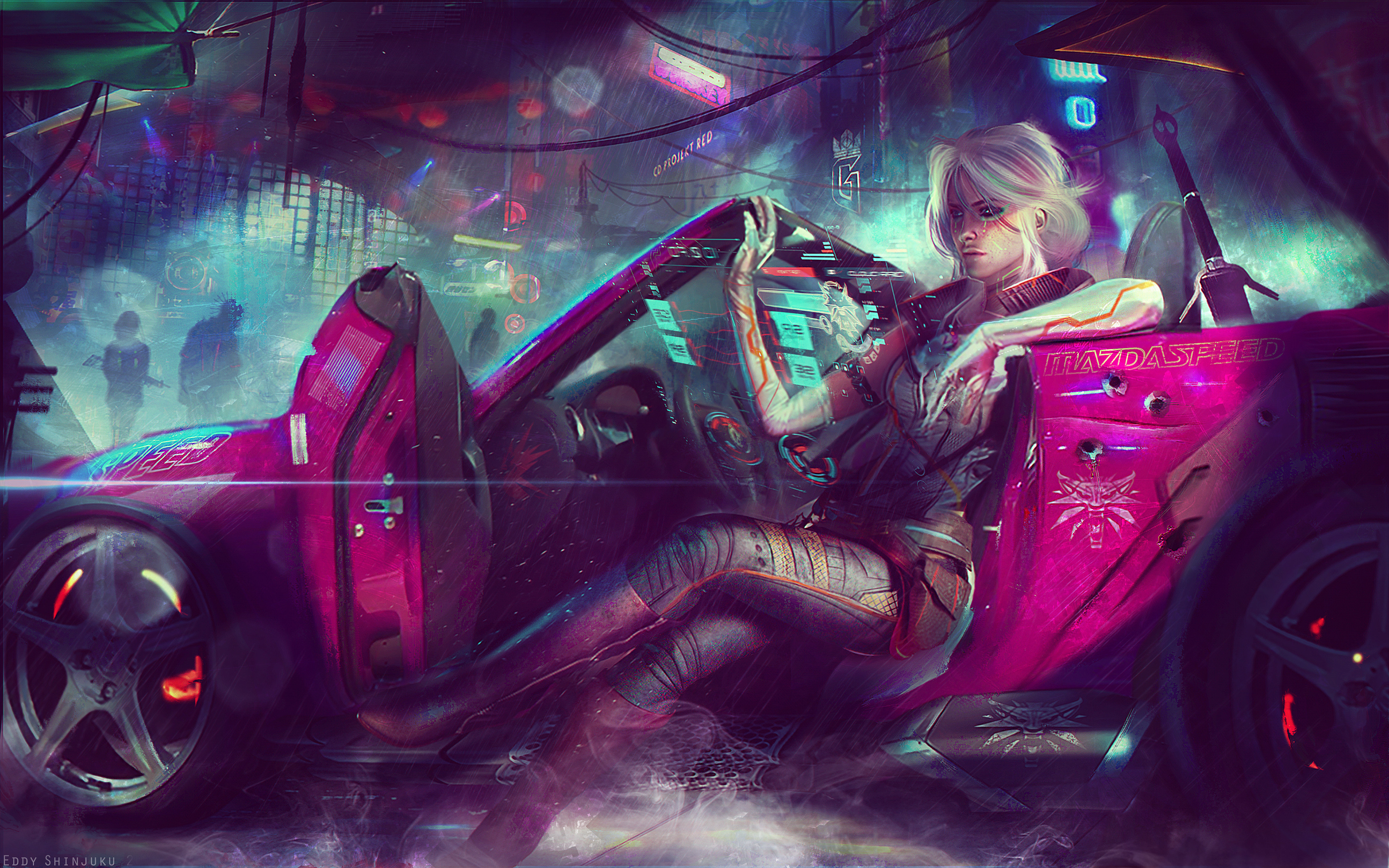 Cyberpunk 2077 арты