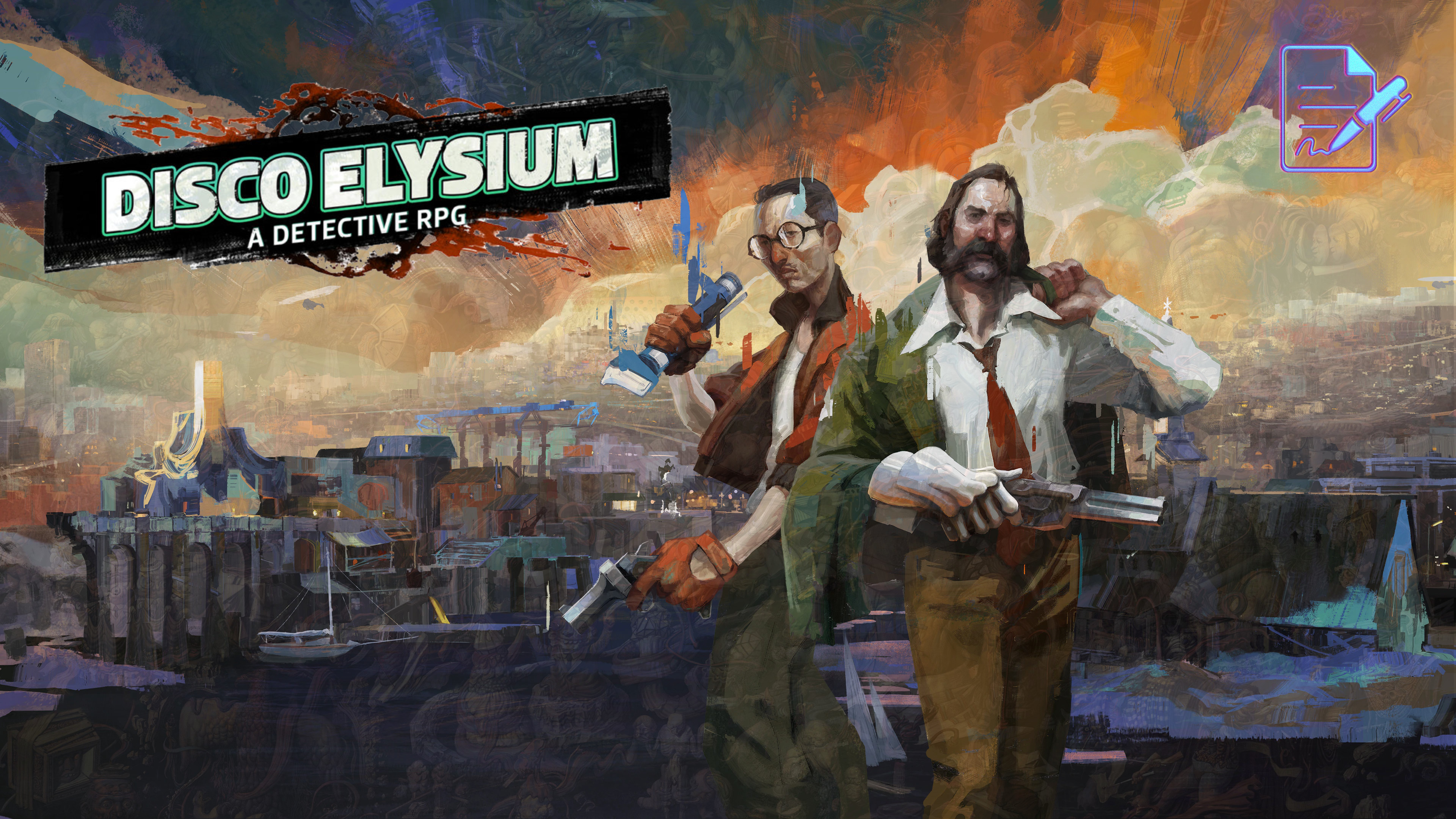 Disco elysium черные текстуры