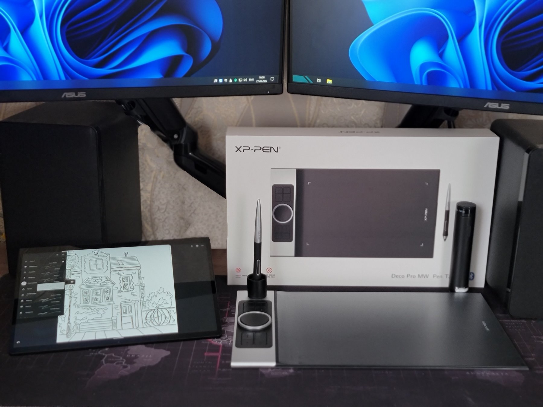 Обзор графического планшета XP-PEN Deco Pro: беспроводной планшет со ...