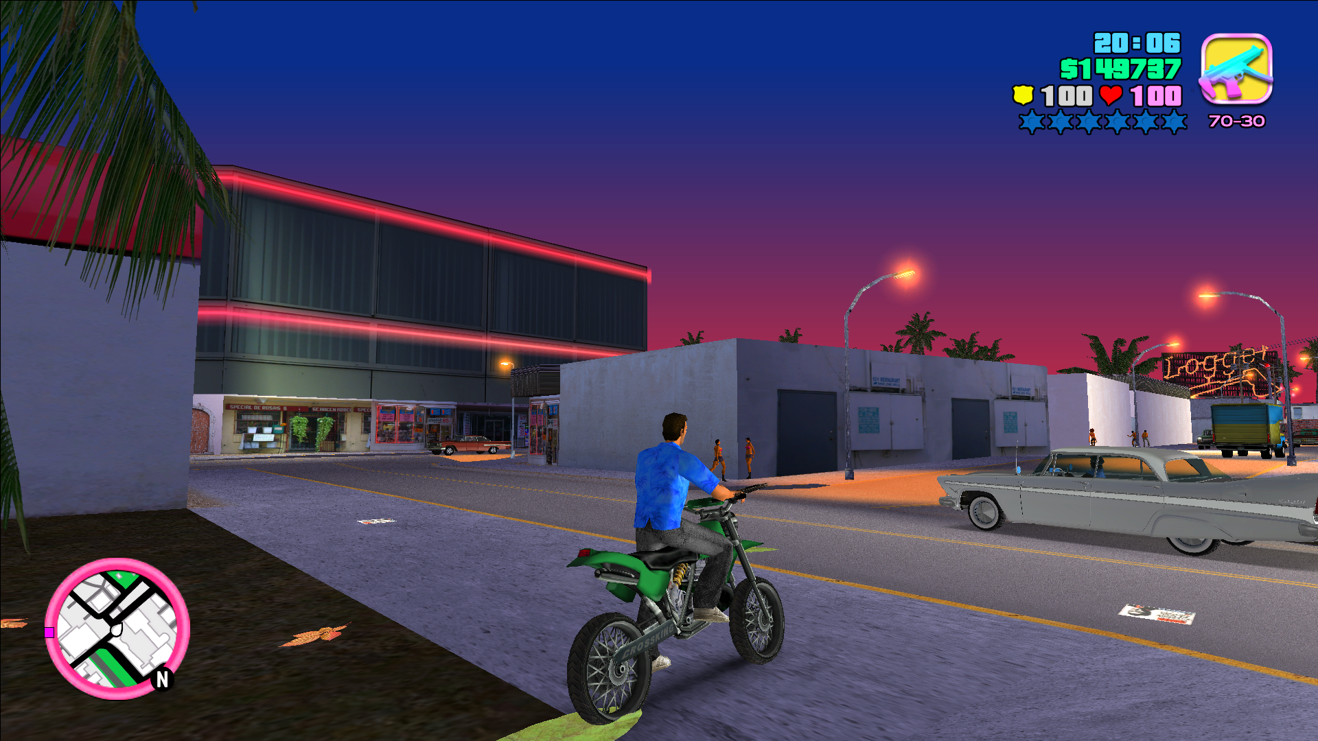 Правильная GTA Vice City The Definitive Edition с плавающим Томми.  Энтузиаст сделал ремастер игры вместо Rockstar