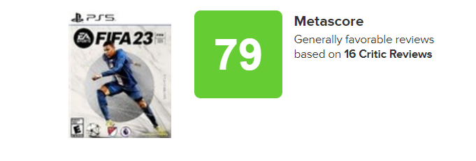 FIFA 23 - Metacritic