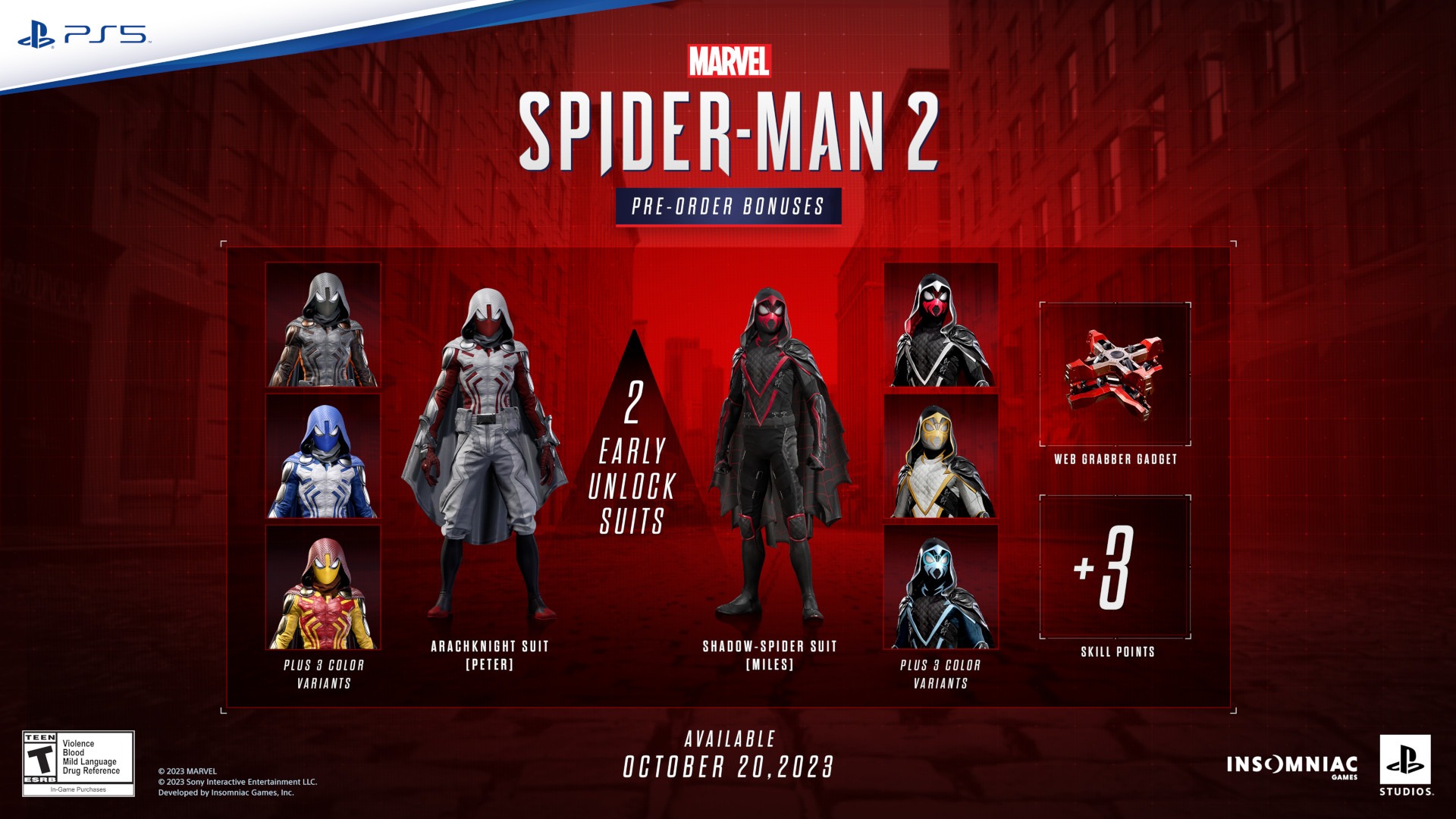 Spider-Man 2 показали на Summer Game Fest. Известна дата и состав  коллекционного издания