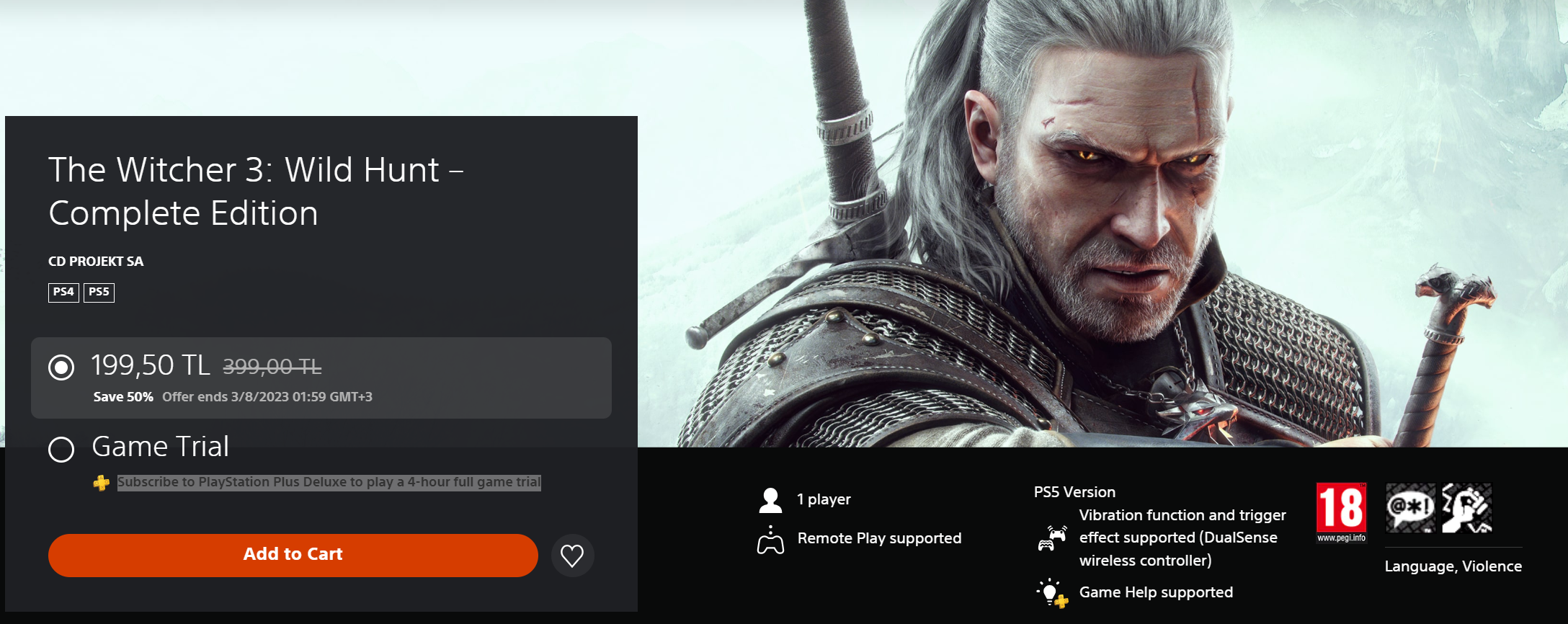 В PS Plus Deluxe добавили 4-часовую демку игры CD Projekt RED. В массы  продвигают The Witcher 3 Wild Hunt