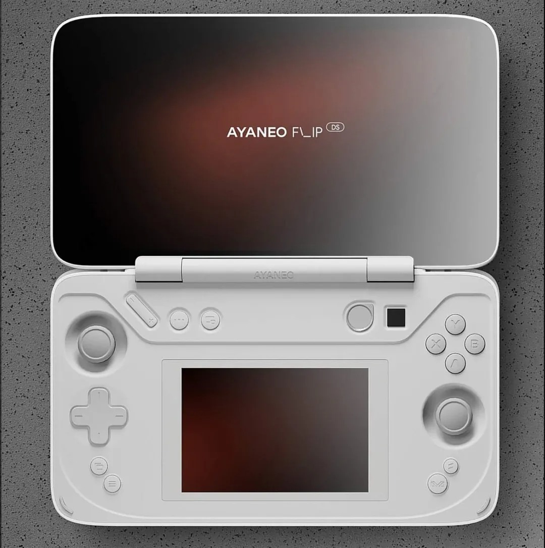 Устройство Ayaneo Flip DS похоже на Nintendo 3DS. Как выглядит новый  конкурент Steam Deck