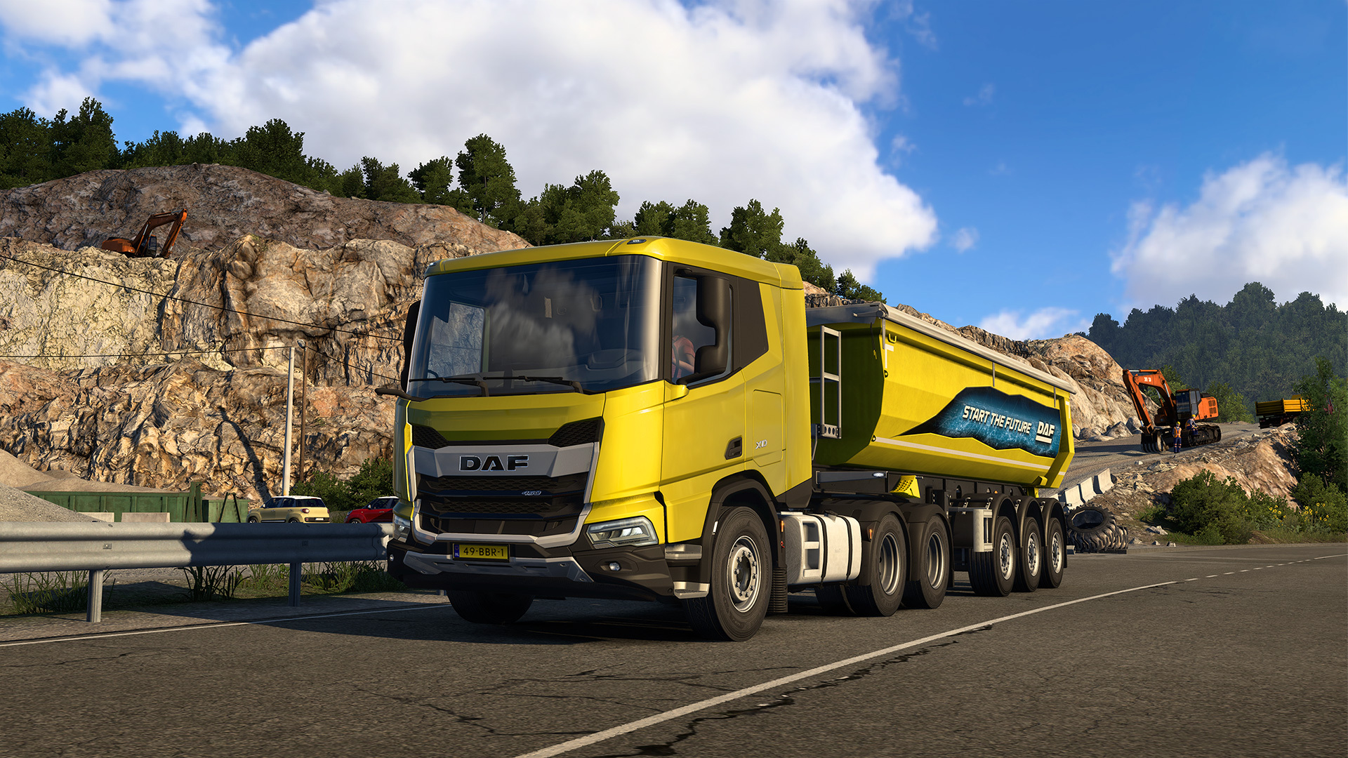 В Euro Truck Simulator 2 появился новый-старый грузовик. Скриншоты и осмотр  модели DAF XD