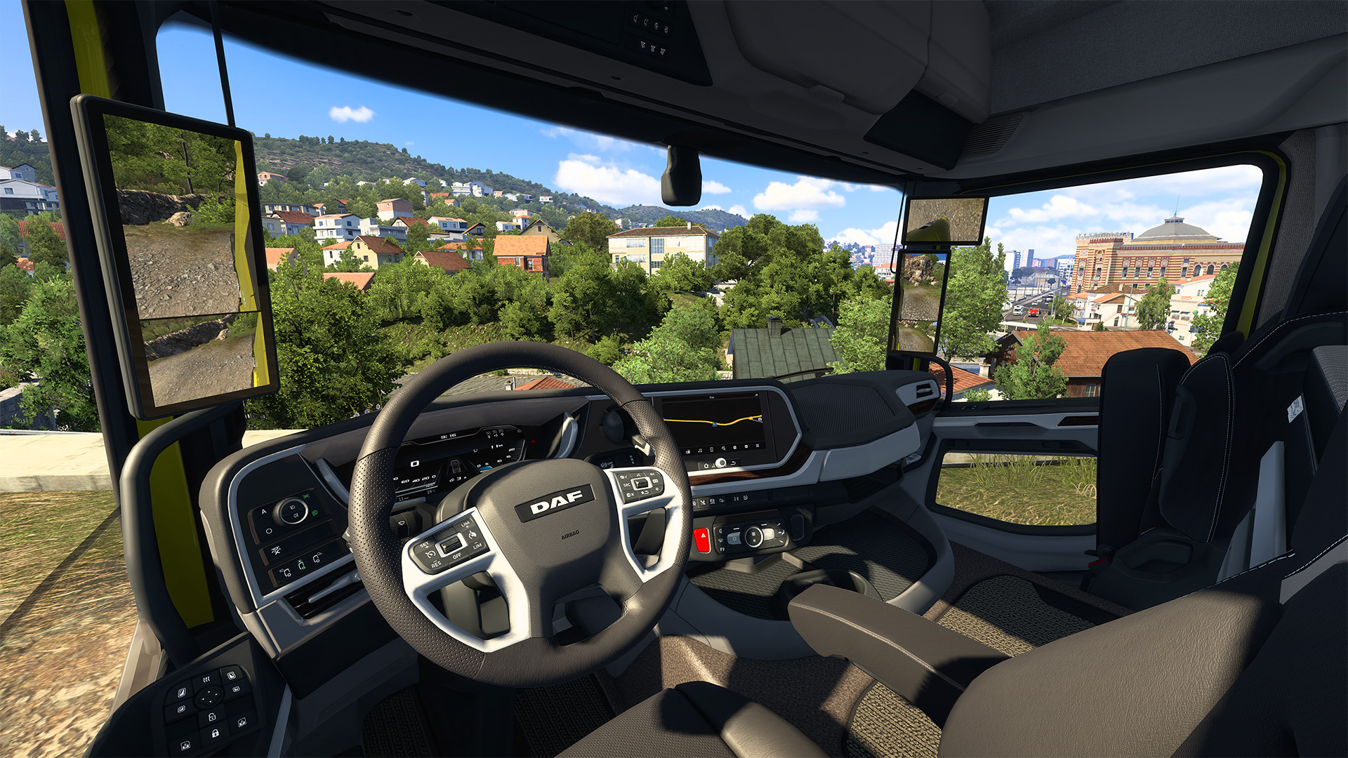 В Euro Truck Simulator 2 появился новый-старый грузовик. Скриншоты и осмотр  модели DAF XD