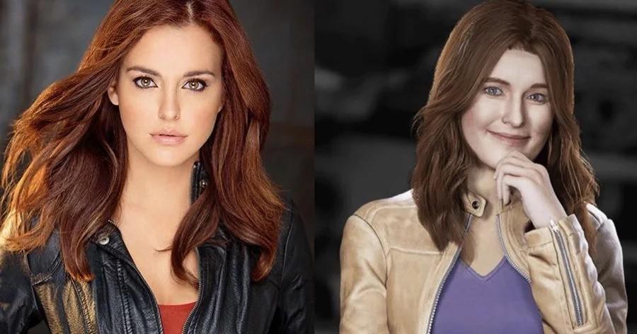 Нимфа эротикалық фотосессиясы