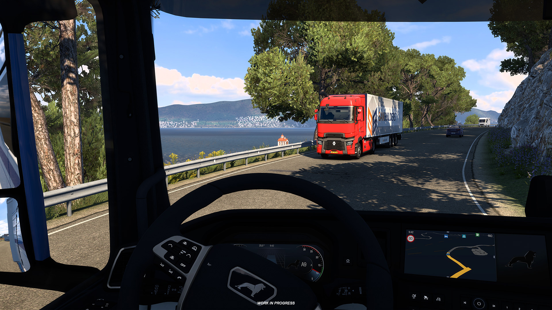 Авторы Euro Truck Simulator 2 бросили вызов сообществу. Новые скриншоты  Греции